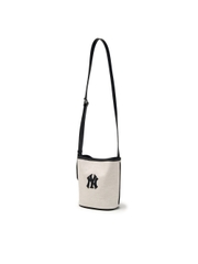 Túi MLB Basic Canvas Mini Bucket Bag New York Yankees Ivory