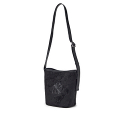 Túi MLB Mono Suede Bucket Bag New York Yankees Black