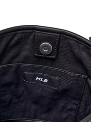 Túi MLB Mono Suede Bucket Bag New York Yankees Black