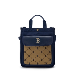 Túi MLB Korea Dia Monogram Jacquard Sub Bag Boston Red Sox Navy