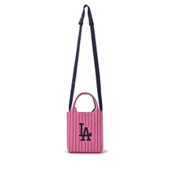 Túi MLB Korea Basic Big Logo Knit Crossbody LA Dodgers Pink