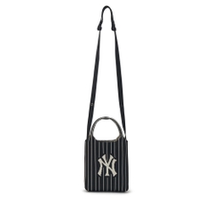 Túi MLB Korea Basic Big Logo Knit Crossbody New York Yankees Black