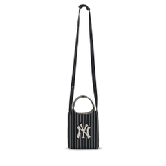 Túi MLB Korea Basic Big Logo Knit Crossbody New York Yankees Black