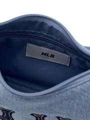 Túi MLB Korea [KIDS] Denim Hobo Bag New York Yankees Blue