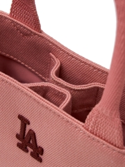 Túi MLB Korea Varsity Cursive Denim Mini Crossbody LA Dodgers Pink