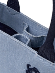 Túi MLB Korea Varsity Cursive Denim Mini Crossbody New York Yankees Indigo