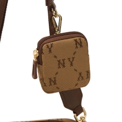 Túi MLB Korea [KIDS] Dia Mono Camera Bag New York Yankees Beige