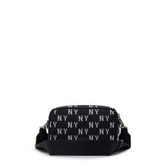 Túi MLB Korea Monogram Jacquard Mini Crossbody New York Yankees Black