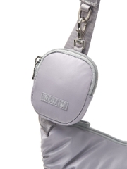 Túi MLB Korea Athleisure Shirring Hobo Crossbody New York Yankees Grey