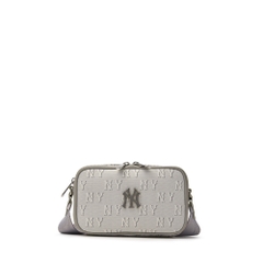 Túi MLB Korea Classic Mono Jacquard Mini Crossbody New York Yankees Grey