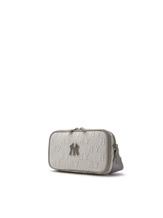 Túi MLB Korea Classic Mono Jacquard Mini Crossbody New York Yankees Grey
