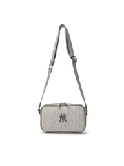 Túi MLB Korea Classic Mono Jacquard Mini Crossbody New York Yankees Grey