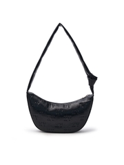 Túi MLB Korea Classic Mono Crack Embo Crossbody New York Yankees Black