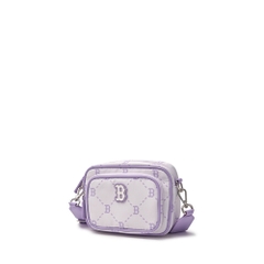 Túi MLB Diamond Monogram Camera Bag Boston Red Sox Ivory