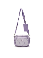 Túi MLB Diamond Monogram Camera Bag Boston Red Sox Ivory