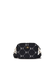 Túi MLB Diamond Monogram Camera Bag New York Yankees Black