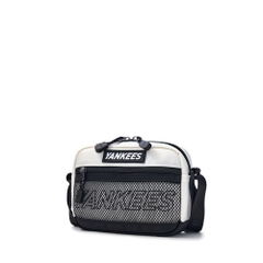 Túi MLB Logo Point Camera Bag New York Yankees Cream