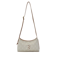 Túi MLB Classic Mono Jacquard Crossbody Boston Red Sox Beige
