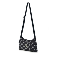 Túi MLB Classic Mono Jacquard Crossbody Bag New York Yankees Black