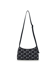 Túi MLB Classic Mono Jacquard Crossbody Bag New York Yankees Black