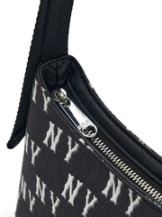 Túi MLB Classic Mono Jacquard Crossbody Bag New York Yankees Black