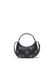 Túi MLB Classic Mono Embossed Mini Crossbody Bag New York Yankees Black