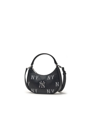 Túi MLB Classic Mono Embossed Mini Crossbody Bag New York Yankees Black