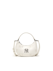 Túi MLB Classic Mono Embossed Mini Crossbody Bag New York Yankees Cream