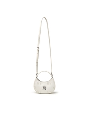 Túi MLB Classic Mono Embossed Mini Crossbody Bag New York Yankees Cream