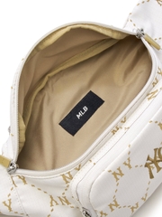 Túi MLB Dia Mono Sportive Hip Sack New York Yankees Ivory