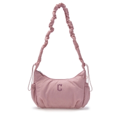 Túi MLB Basic Athleisure Hobo Bag Cleveland Guardians Pink [Karina PICK]