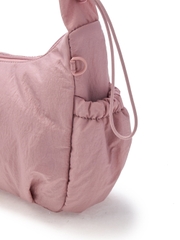Túi MLB Basic Athleisure Hobo Bag Cleveland Guardians Pink [Karina PICK]