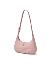 Túi MLB Basic Vintage Nylon Hobo Bag Boston Red Sox Pink [Karina PICK]