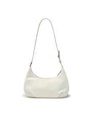Túi MLB Basic Vintage Nylon Hobo Bag New York Yankees Ivory [Karina PICK]