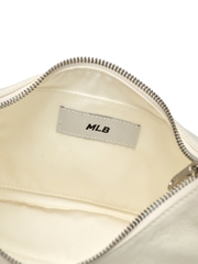 Túi MLB Basic Vintage Nylon Hobo Bag New York Yankees Ivory [Karina PICK]