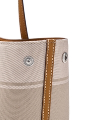 Túi MLB Varsity Lettering Canvas Shoulder Bag New York Yankees Cream