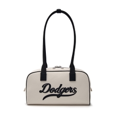 Túi MLB Korea Varsity Culsive Denim Shoulder Bag LA Dodgers Cream