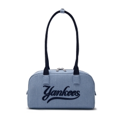 Túi MLB Korea Varsity Culsive Denim Shoulder Bag New York Yankees Indigo