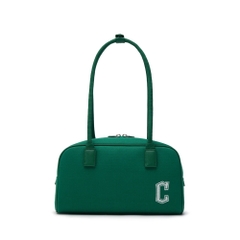 Túi MLB Korea Varsity Jacquark Square Shoulder Bag Cleveland Guardians Green