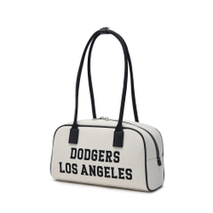 Túi MLB Korea Varsity Jacquark Square Shoulder Bag LA Dodgers Cream