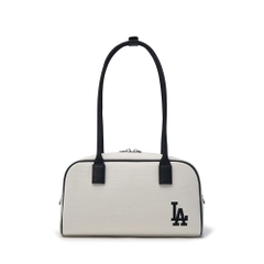 Túi MLB Korea Varsity Jacquark Square Shoulder Bag LA Dodgers Cream