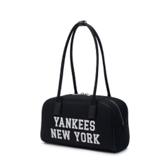 Túi MLB Korea Varsity Jacquark Square Shoulder Bag New York Yankees Black