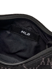 Túi MLB Dia Mono Denim JQD Hobo Bag New York Yankees Black