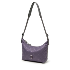 Túi MLB Dia Mono Sportive Hobo Bag Boston Red Sox Violet