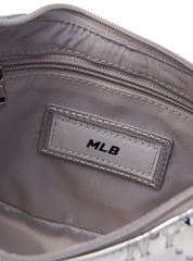 Túi MLB Diamond Embo Hobo Bag New York Yankees Silver
