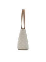 Túi MLB Classic Mono Jacquard Shopper Bag Boston Red Sox Beige