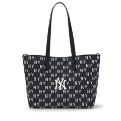 Túi MLB Classic Mono Jacquard Shopper Bag New York Yankees Black