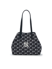 Túi MLB Classic Mono Jacquard Shopper Bag New York Yankees Black