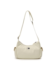 Túi MLB Varsity Nylon Hobo Bag New York Yankees Cream