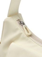 Túi MLB Varsity Nylon Hobo Bag New York Yankees Cream